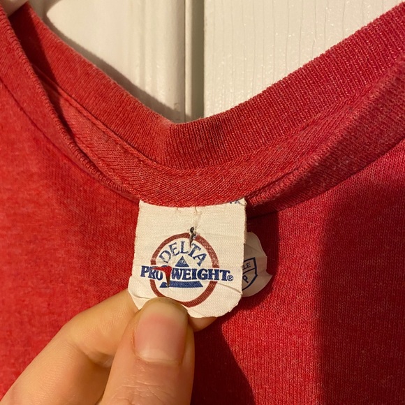 Royal Caribbean Cruise Line Red Italy Map Tee Size Small - Picture 5 of 6